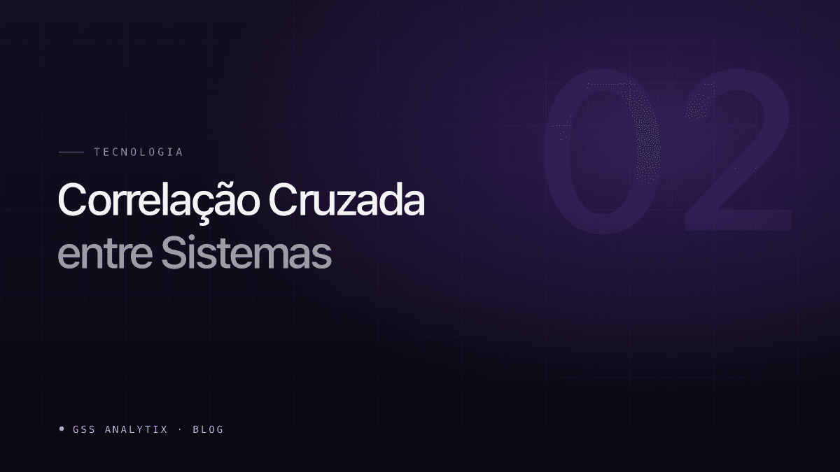 O valor oculto da correlacao cruzada entre sistemas