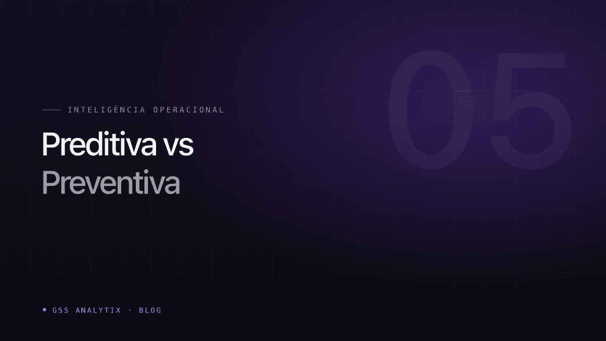 Comparacao entre manutencao preditiva e preventiva