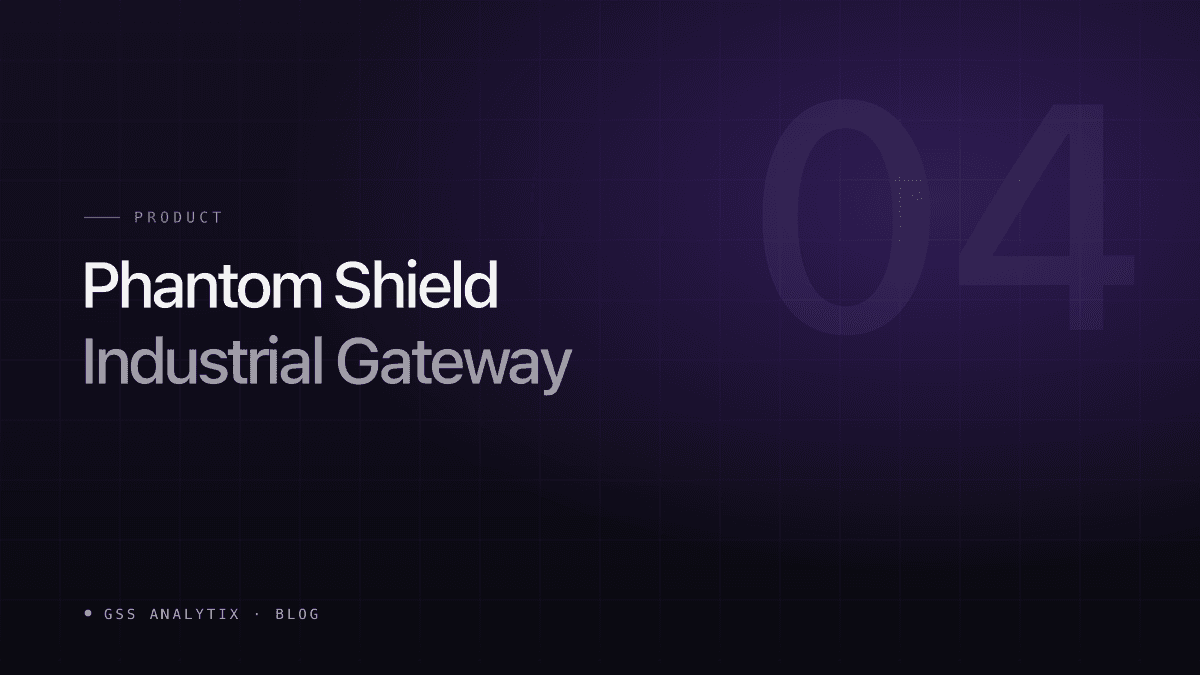 Phantom Shield industrial gateway connecting legacy equipment