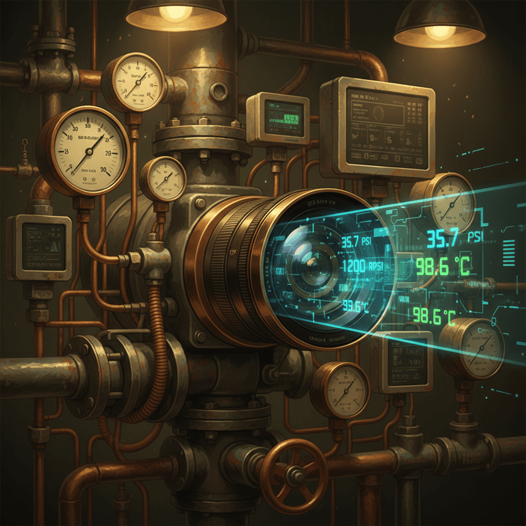 Monitoreo de Paneles Digitales y Manómetros Análogos