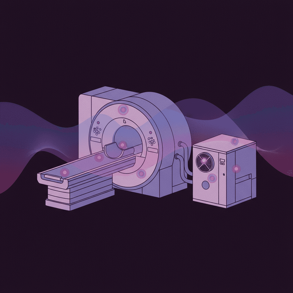 Monitoreo de resonadores y chillers para mitigación de riesgos y costos en procesos de radiología